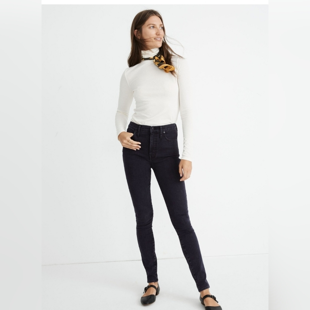 Madewell Women's High-Rise Black Jeans